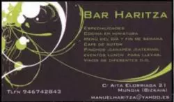 Patrocinador CD Mungia: Bar Haritza