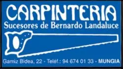 Carpinteria Sucesores de Bernardo Landaluce Colaborador CD Mungia